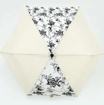 ＋RING coco type-1183 folding type size50cm （晴雨兼用） BLK-DOT